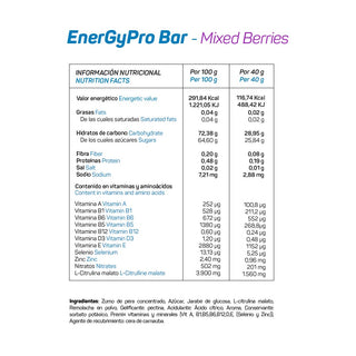 ENERGYPRO BAR NITRATES