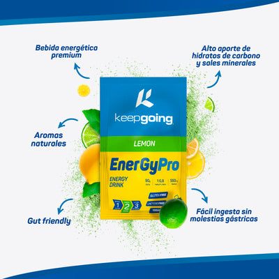 ENERGYPRO DRINK SINGLE DOSE (10 units) - B2B (2 FLAVORS AVAILABLE)