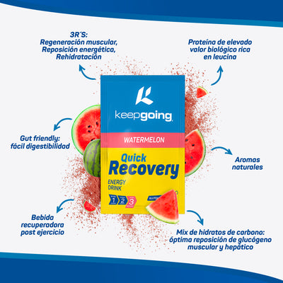 QUICK RECOVERY WATERMELON SINGLE-DOSE (10 units) - B2B